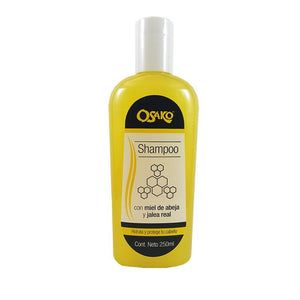 Shampoo con Miel de Abeja y Jalea Real 250ml - Productos Osako