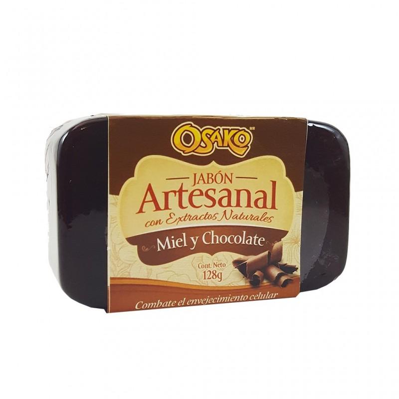 Jabón Artesanal Miel y Chocolate 128g - Productos Osako