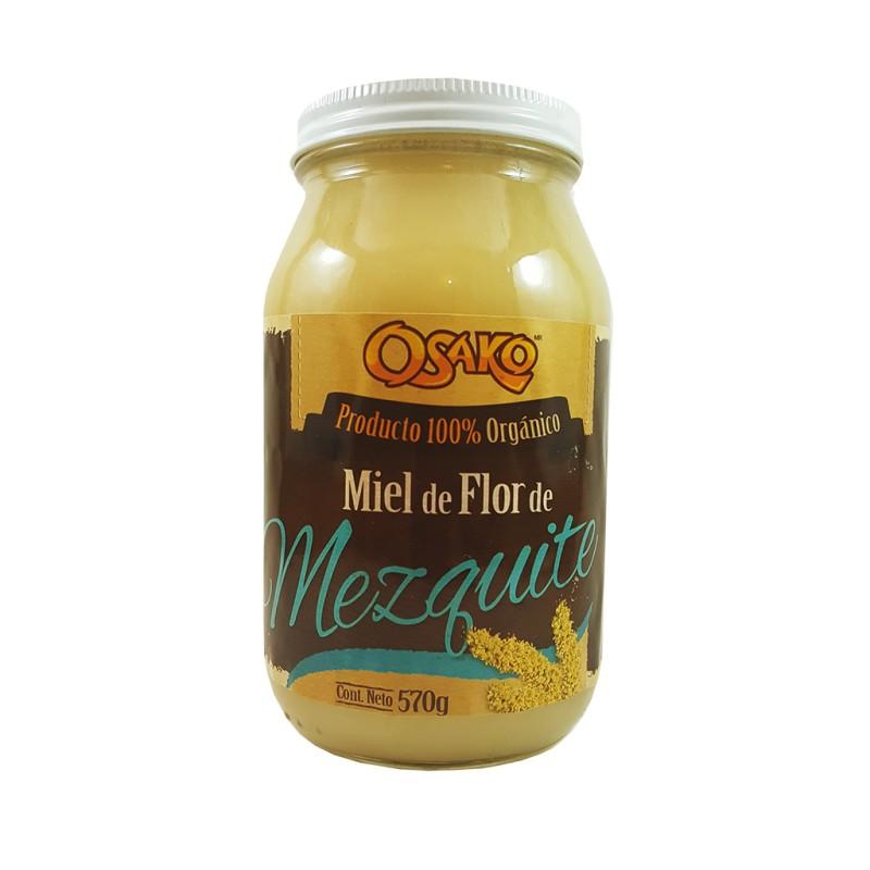 Miel de Abeja Orgánica Flor de Mezquite 570g - Productos Osako